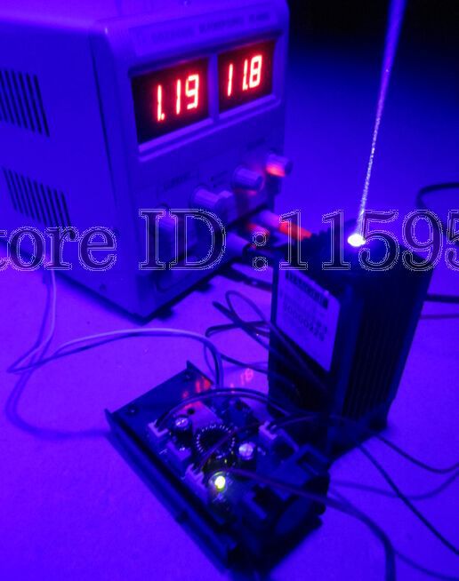 REAL 2000mw/2w 445nm 450nm Focusable blue Laser Module diode High Power laser cutting Engraving Machine TT L DIY CNC Adjust - Image 3