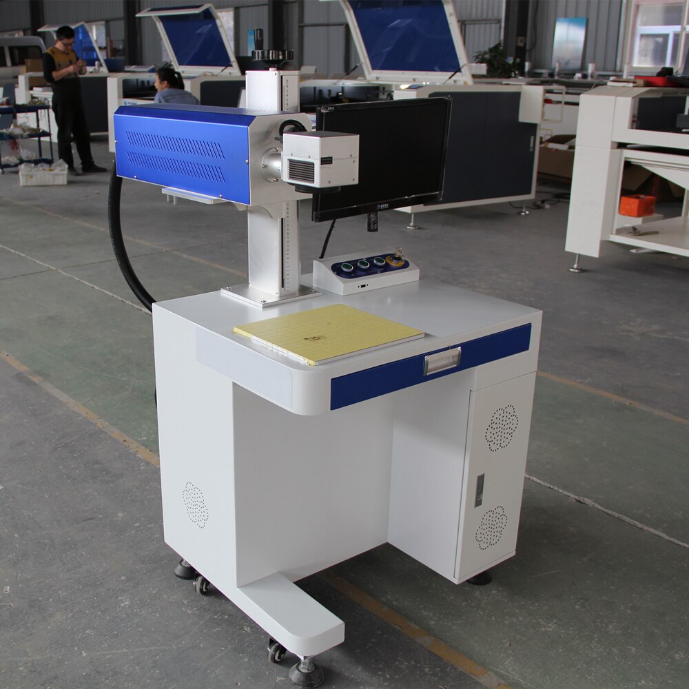 ROBOTEC Factory Price 20W RAYCUS Fiber Laser Metal Marking Machine Engraving Machine For Aluminum Gold, Silver Engraving - Image 2