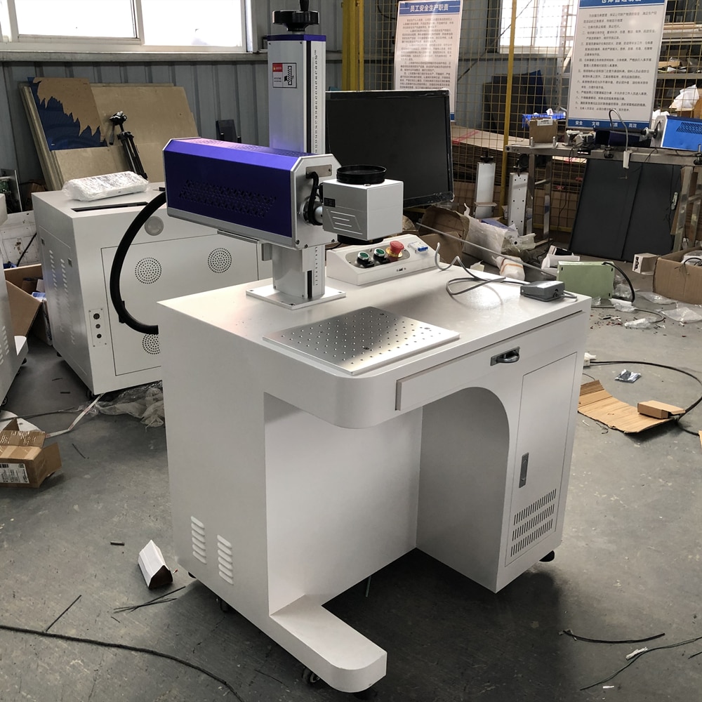 ROBOTEC Factory Price 20W RAYCUS Fiber Laser Metal Marking Machine Engraving Machine For Aluminum Gold, Silver Engraving - Image 5