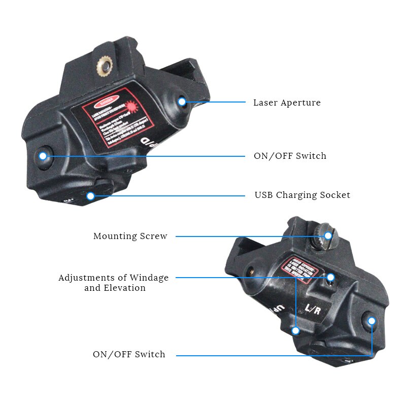 Rechargeable Subcompact Mini Taurus G2C Pistola Glock Self Defense Laser Tactical Weapon Green Laser Sight - Image 3