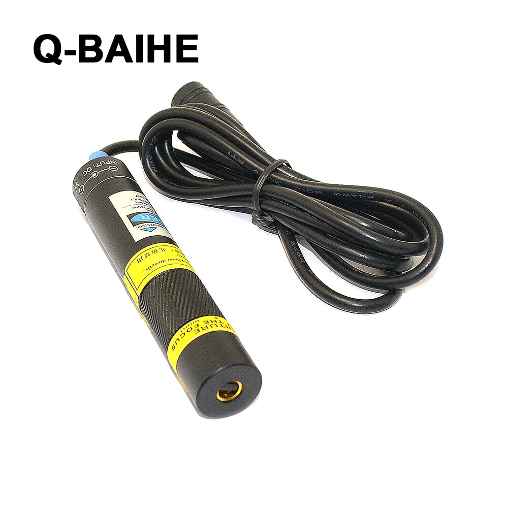 Red 650nm 100mW Laser Dot Line Cross Module 16x120mm w/Adapter US/EU/AU/UK DIY High Power