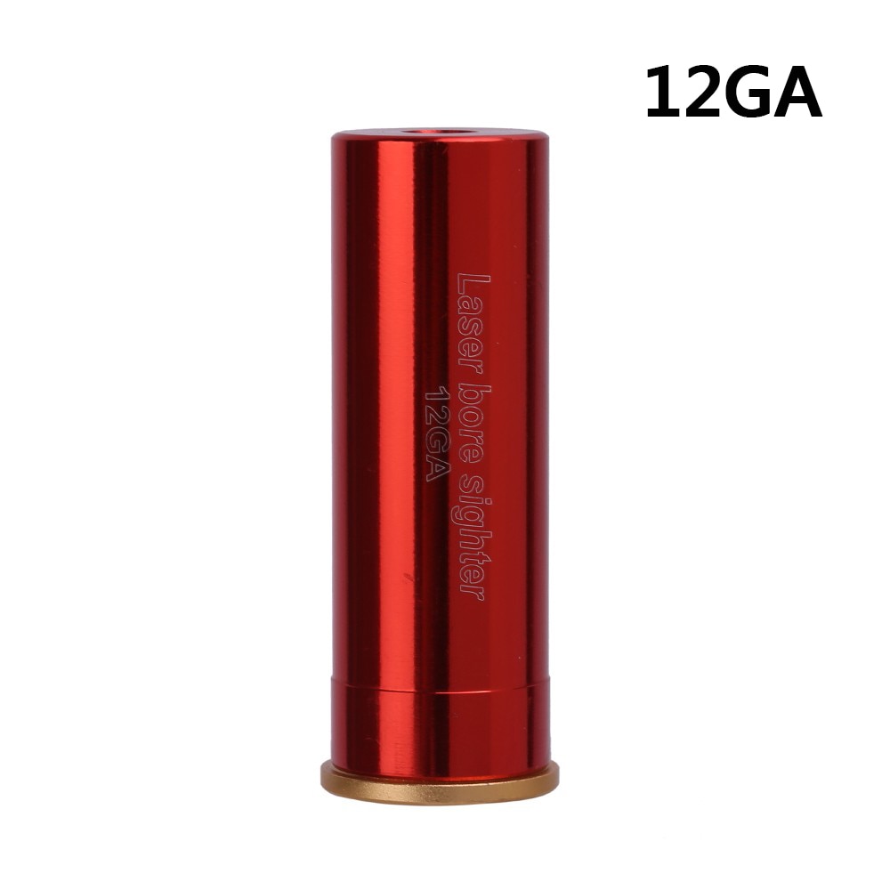 Red Dot Laser Boresighter 12GA CAL .223/5.56/308/7.62/30-06 Cartridge Boresight Laser for Rifle Scope Hunting Gun Accessories