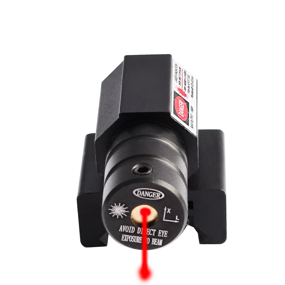 Red Dot Laser Sight for Picatinny and Rifle with 635-655nm Adjustable 11mm/20mm Picatinny/Weaver Mount Tactical Hunting - Image 5