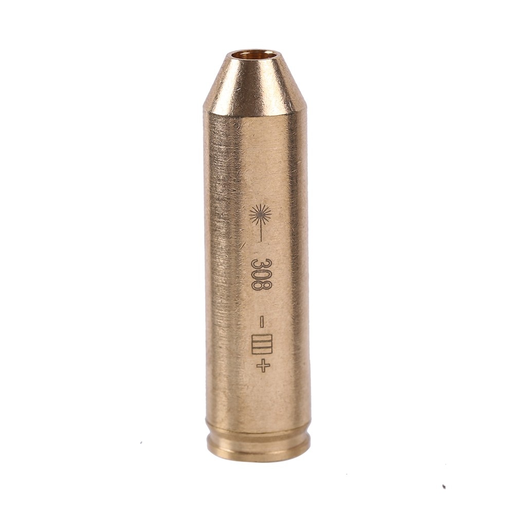 Red Dot Laser Tactical Brass Copper Boresight CAL 9mm/308/7.62x39mm Cartridge Gun Rifle Laser Boresighter Hunting Accessories - Image 3