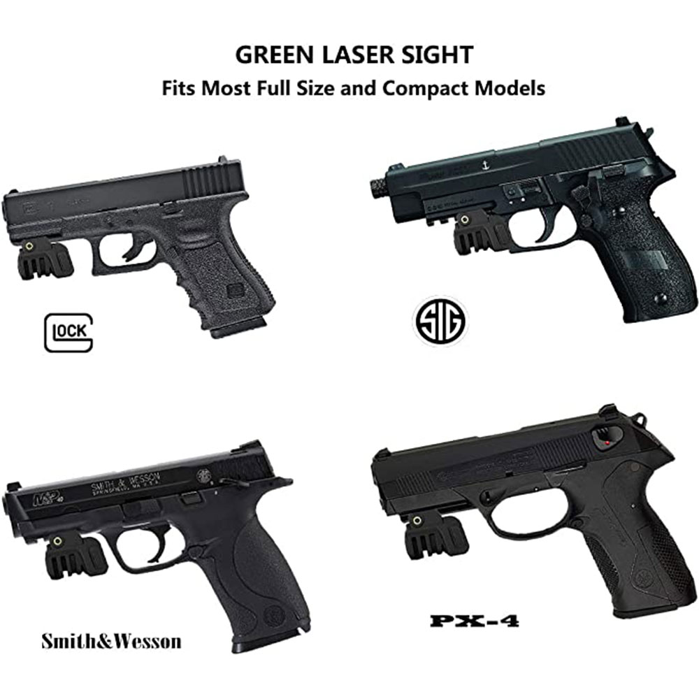 Red/Green Aiming Laser Sight fit 20mm Rail Weaver Picatinny pistola de defesa taurus g2c - Image 5