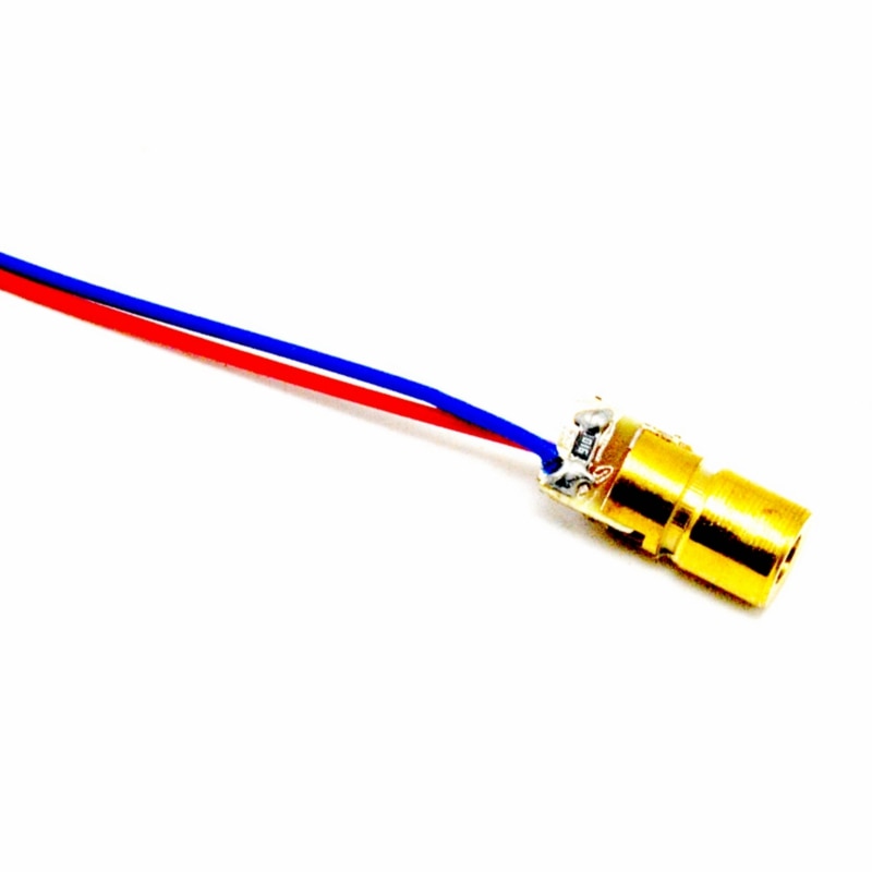 Red Laser Diode Dot Module Mini-Type 650nm 1mw w/Driver 3V 6x10mm - Image 3