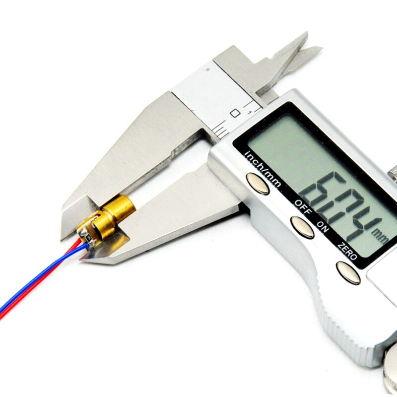Red Laser Diode Dot Module Mini-Type 650nm 1mw w/Driver 3V 6x10mm - Image 4