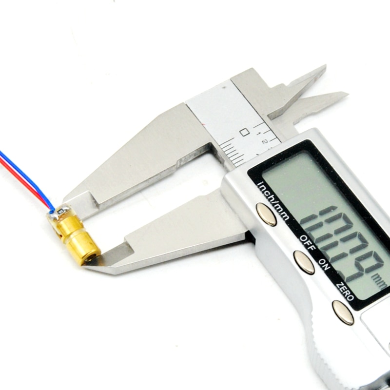 Red Laser Diode Dot Module Mini-Type 650nm 1mw w/Driver 3V 6x10mm - Image 5