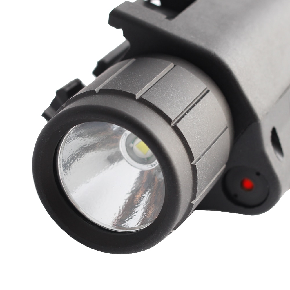 Red Laser Sight LED Flashlight with 20mm Picatinny Rail Mount for Glock 17 19 Rifle Tactical Hunting Accessories