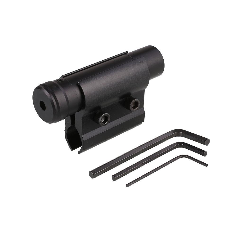 Red Laser Sight with 20mm/11mm Rail Mount Laser Dot Sight Tactical Hunting Optical Collimator Sight Professional Accessories