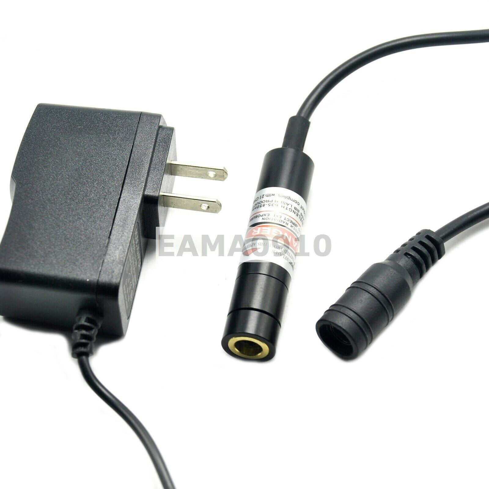 Red Line Laser Module Focusable 650nm 20mW 12x55mm High Precision Laser Light