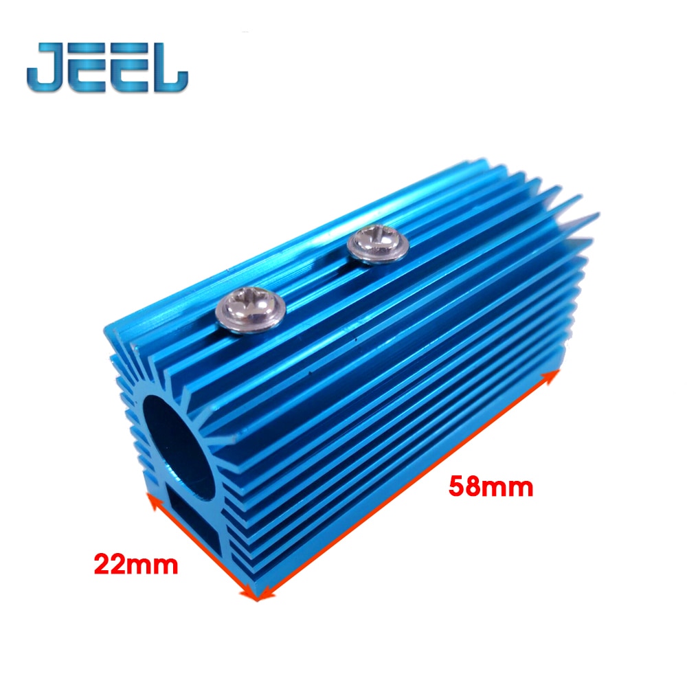 Red laser dot module 250mW 650nm High power laser with focusing DIY engraving machine Laser head Heating Dissipation Sink