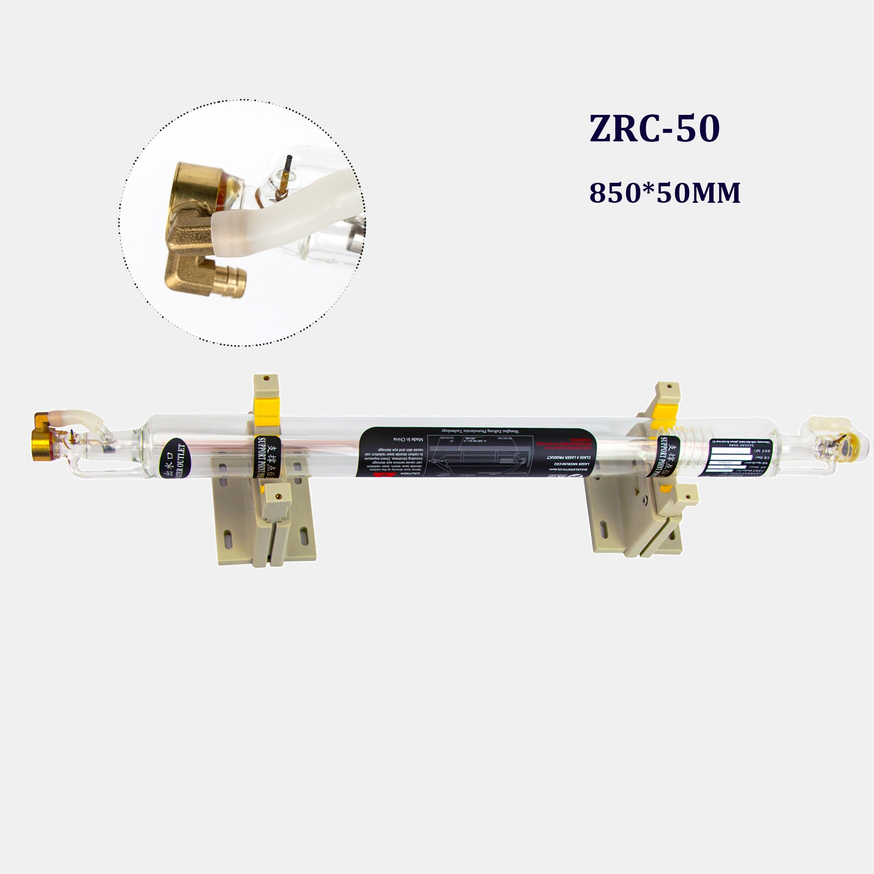 SHZR 50W Metal Tube Laser Cutting Machine Co2 Laser Tube 50W with 9 months warranty - Image 3
