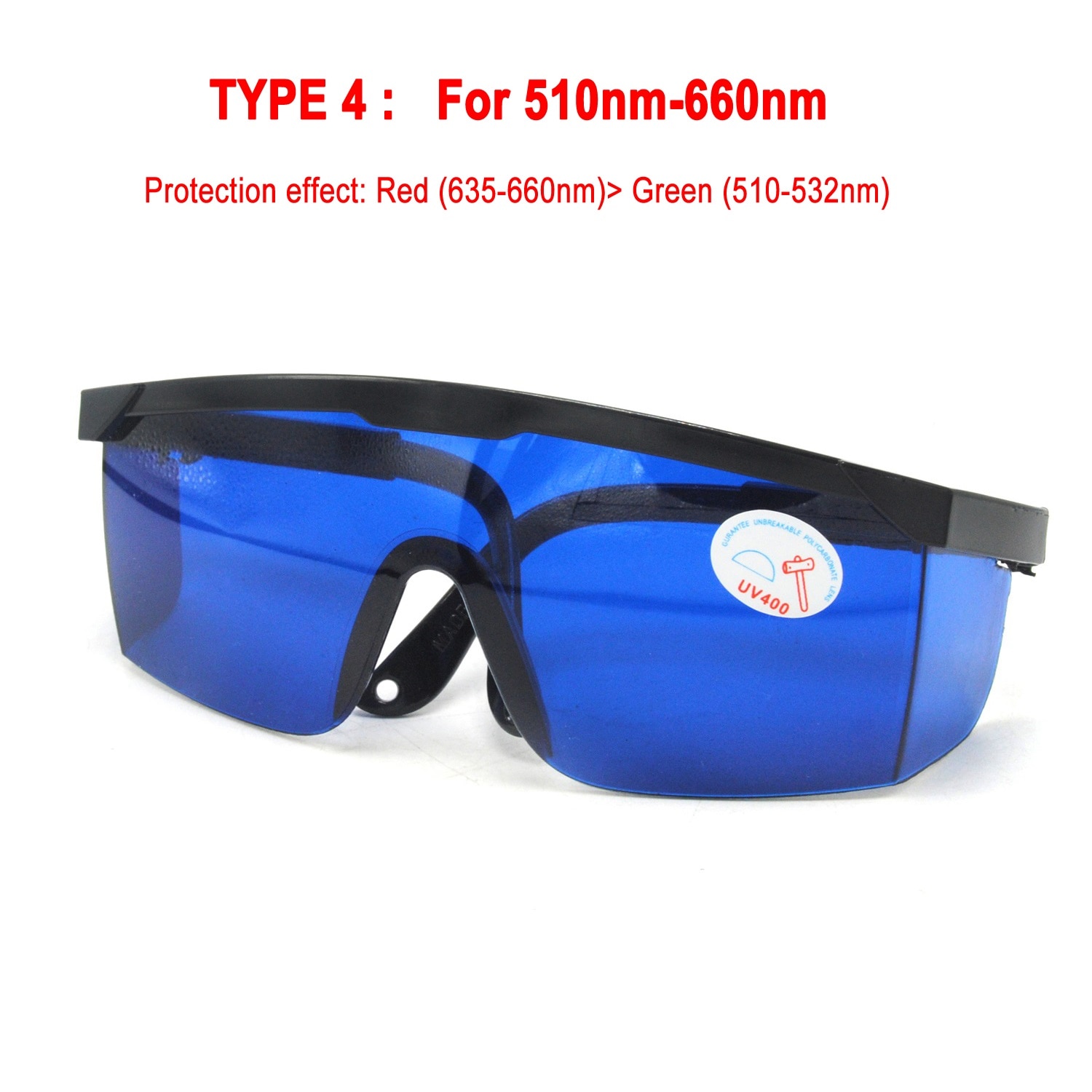 Safety Glasses for 405nm 450nm 532nm 650nm Blue Green Red Laser Diode Module Goggles - Image 4
