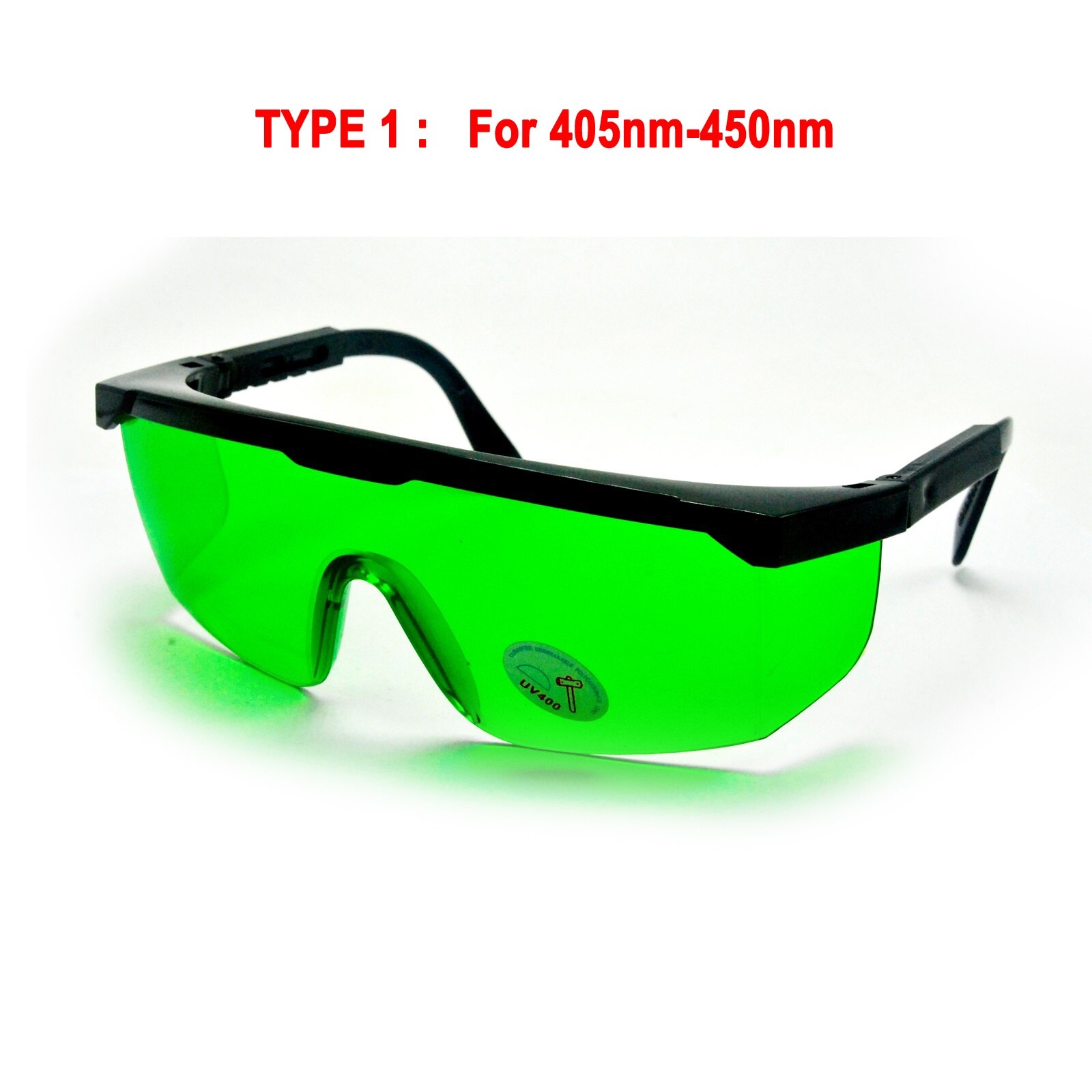 Safety Glasses for 405nm 450nm 532nm 650nm Blue Green Red Laser Diode Module Goggles