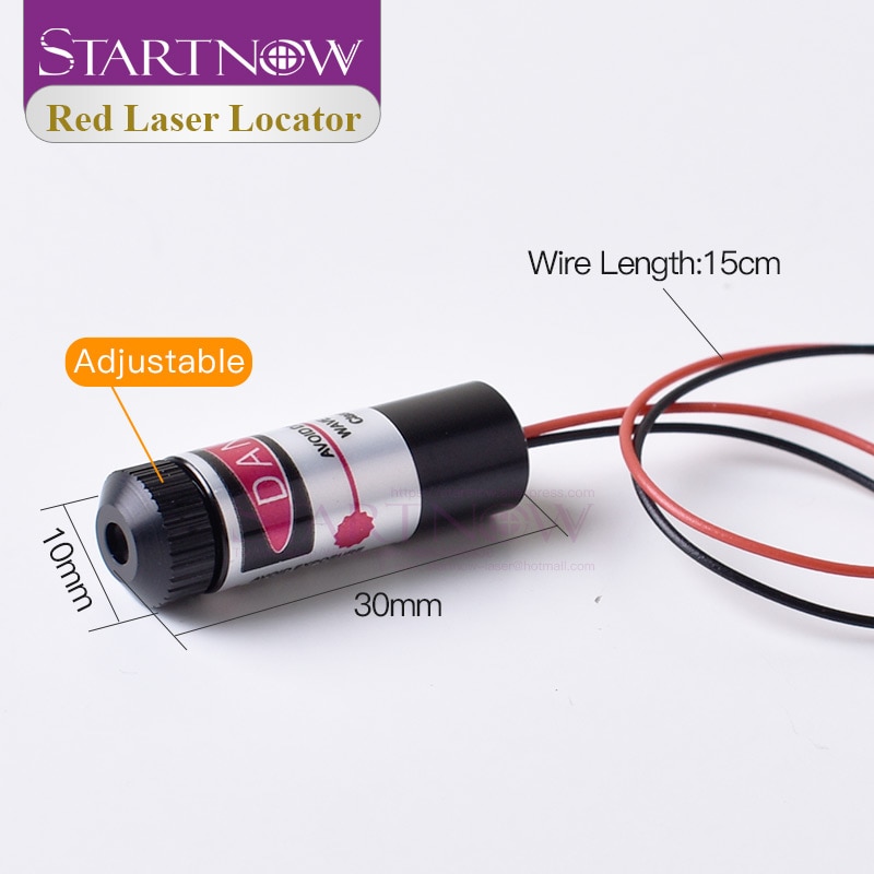Set 10*30s 650nm Laser Module Laser Red Locator Dot Beam With Mount For Marking Machine Alignment Laser Positioning Accessories - Image 2