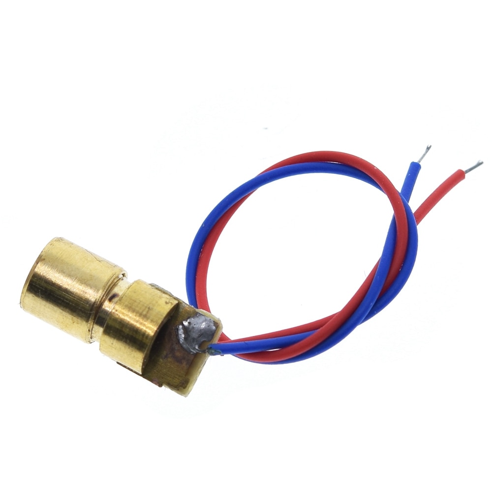 ShengYang 10PCS 5V 650nm 5mW Adjustable Laser Dot Diode Module Red Sight Copper Head Mini Laser Pointer - Image 4