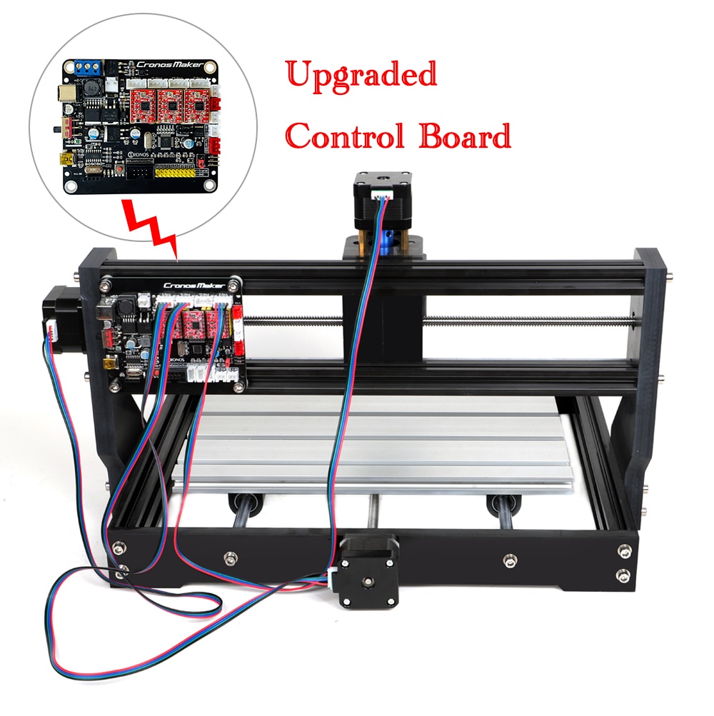 Ship From US/EU/RU CNC 3018 Pro Router Laser Engraving Machine 2.5W 5.5W Engraver Offline Control 500mW 2500mW 5500mW 15W Module - Image 2