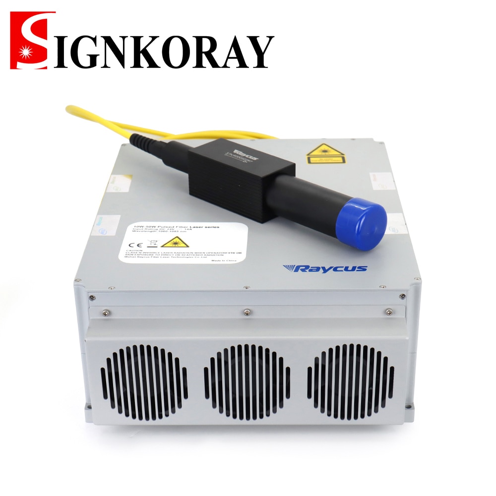 SignKoray Raycus 20W 30W 50W Q-switched Pulse Fiber Laser Source GQM 1064nm High Quality Laser Module for Laser Marking Machine