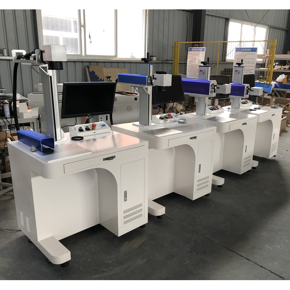 Small Business Metal Fiber Laser Record Machine 300*300mm Raycus Module EZCAD Software Silver Gold Jewelry Cutting Machine - Image 2
