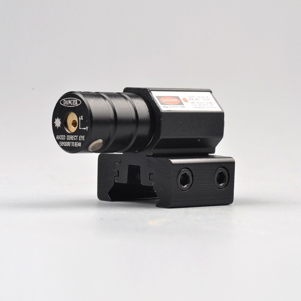 Small Red/Green Dot Laser Sight with 50-100 Meters Range 635-655nm for Pistol Adjustable 11mm 20mm Picatinny Rail - Image 2