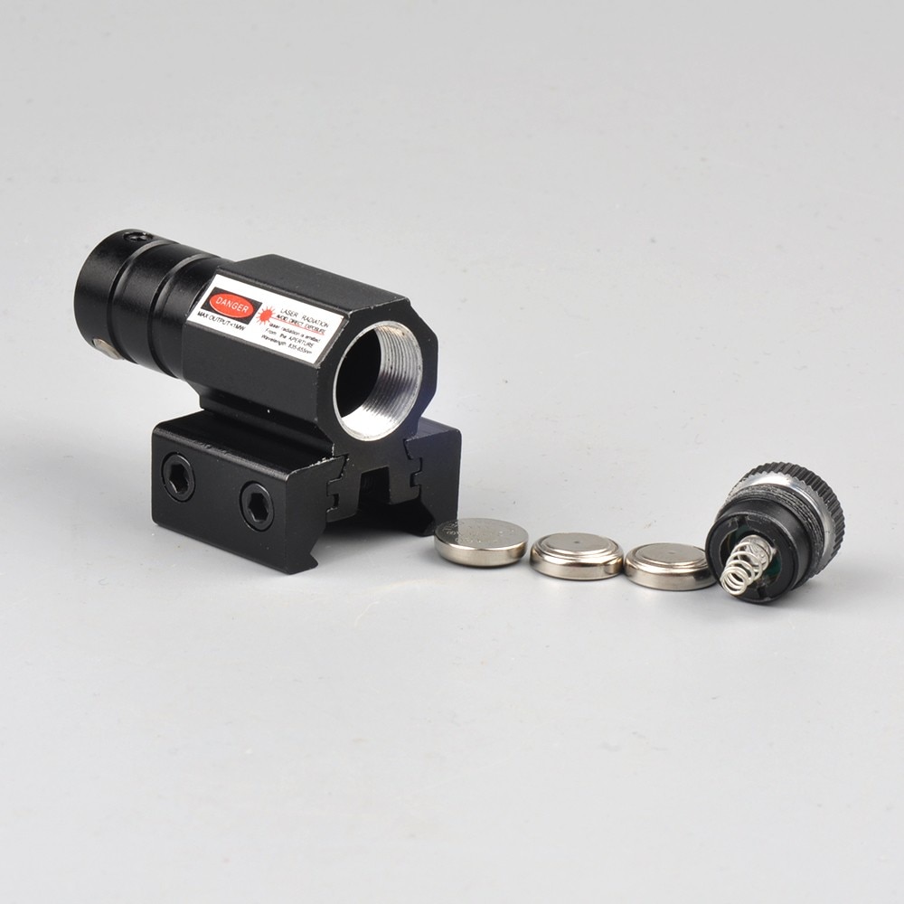 Small Red/Green Dot Laser Sight with 50-100 Meters Range 635-655nm for Pistol Adjustable 11mm 20mm Picatinny Rail - Image 3