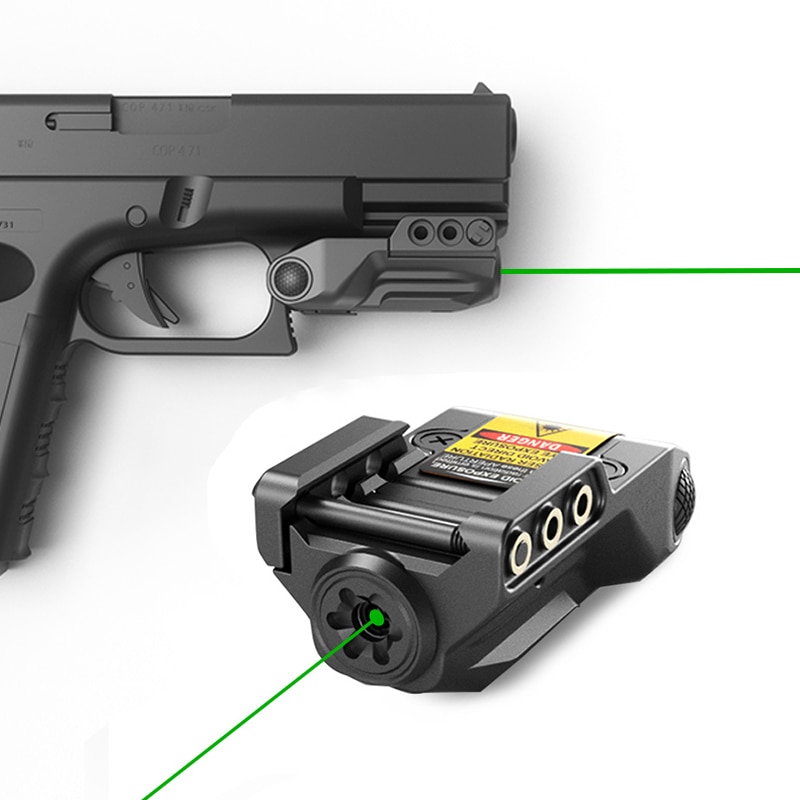 Smart Sensor Glock 17 19 Pistol Green Laser Sight Tactical Self Defense Weapons Shooting Mira laser para pistola - Image 5