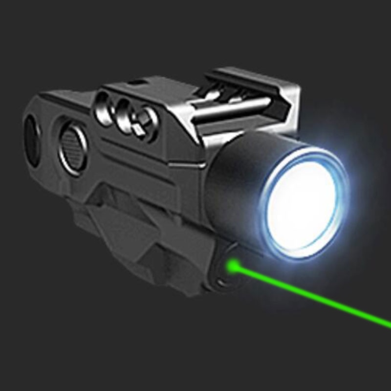 Smart Sensor Switch Rechargeable Green Laser Sight 450lumen LED Pistol Light Tactical Combo lanterna g2c taurus 9mm - Image 2