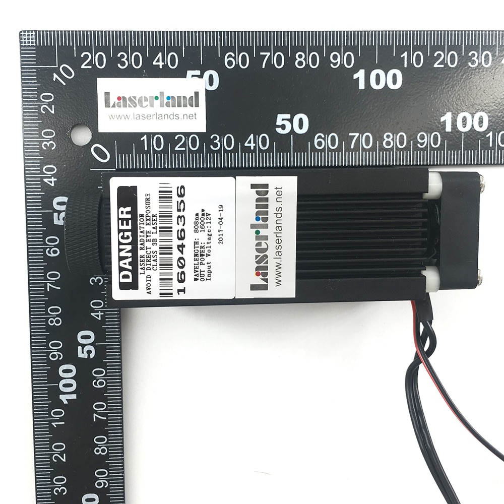 Stage Lighting Focusable 300mW 980nm IR Infrared Laser Diode Module w/TTL 12VDC - Image 5