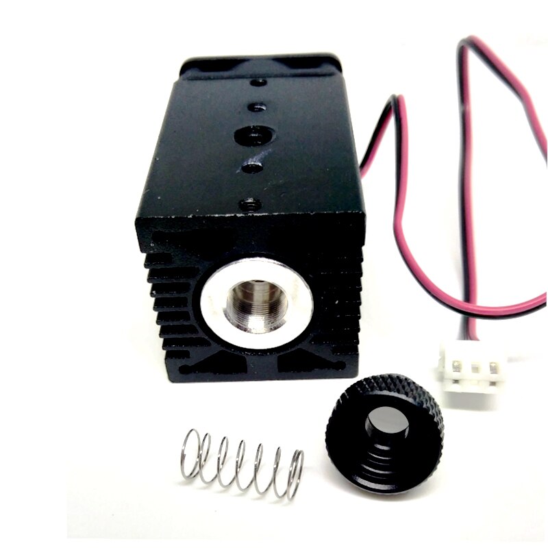 TO18 5.6mm High Power Laser Diode Housing Copper Parts External Focusing Radiator with Glass Lens