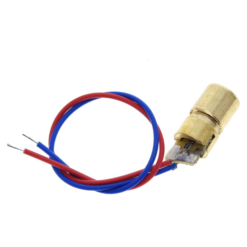 TZT 10PCS 5V 650nm 5mW Adjustable Laser Dot Diode Module Red Sight Copper Head Mini Laser Pointer - Image 4