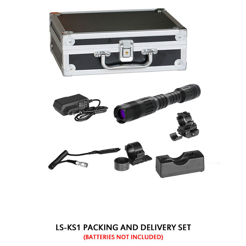 Tactical 100mw Low Temperature Resistant Tactical Hunting Green Laser Designator Flashlight Sight - Image 4