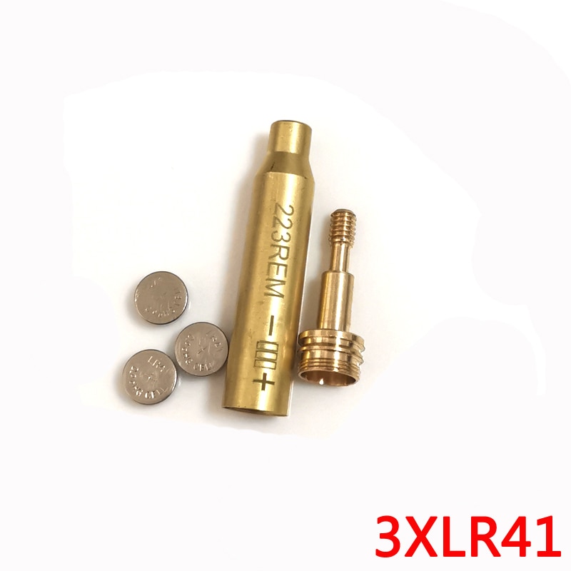 Tactical .223REM Red Dot Laser Boresighter with threaded end for Hunting Archery Compound Crossbow Bow Arrrow Shaft Dropshipping