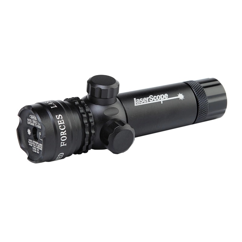 Tactical 5mw Red Dot Laser Sight Rifle Scope Riflescope Designator 20mm Mount Adjustable Tail Switch For Gun Hunting - Image 2