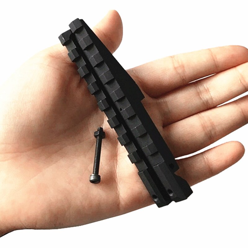 Tactical AK Rear Sight Rail Mount 100mm Picatinny Weaver 20mm Scope Base For Hunting Red Dot Optics AK47 Adapter - Image 4