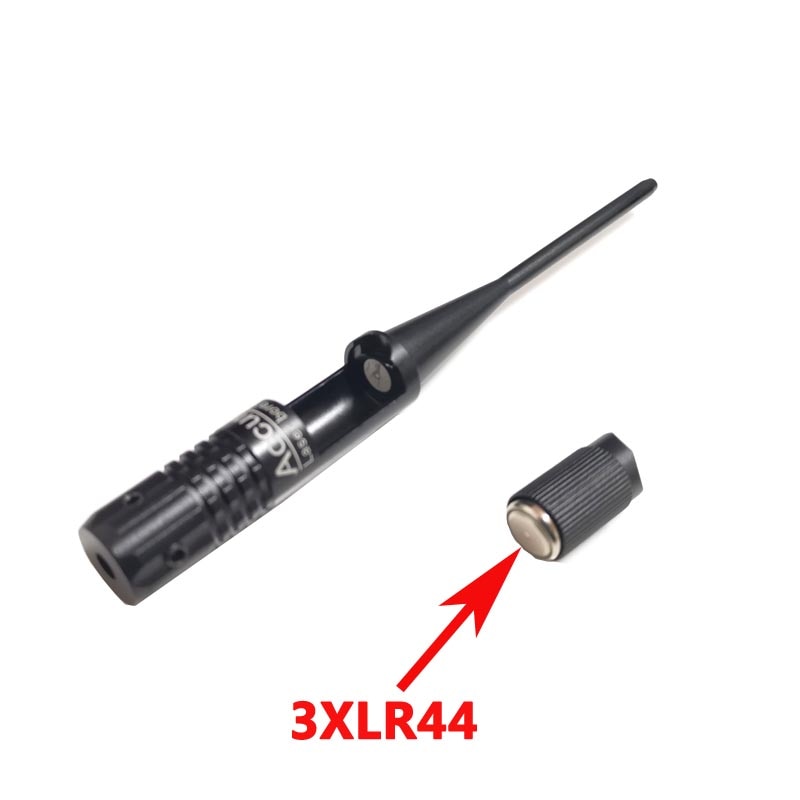 Tactical Adjust Red Dot Laser Boresighter Collimator w/ Five Adapter for Hunting Airsoft .22 to .50 Caliber Rifles Handgun Scope - Image 5