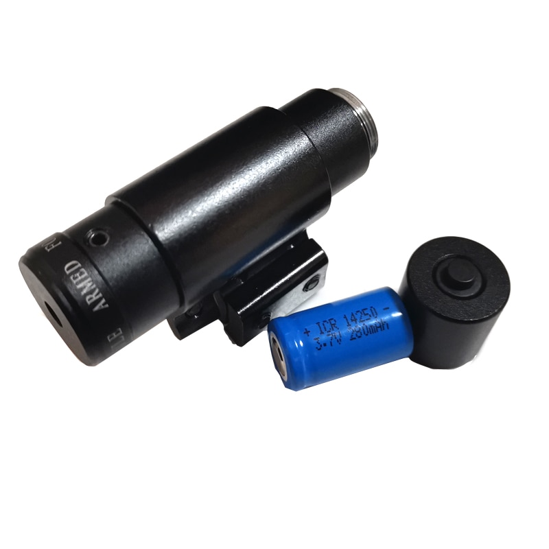 Tactical Adjustable Green Dot Laser Sight Collimater with 11/20mm Picatinny Mount for Hunting Airsfot Optic Scope Dropshipping - Image 3