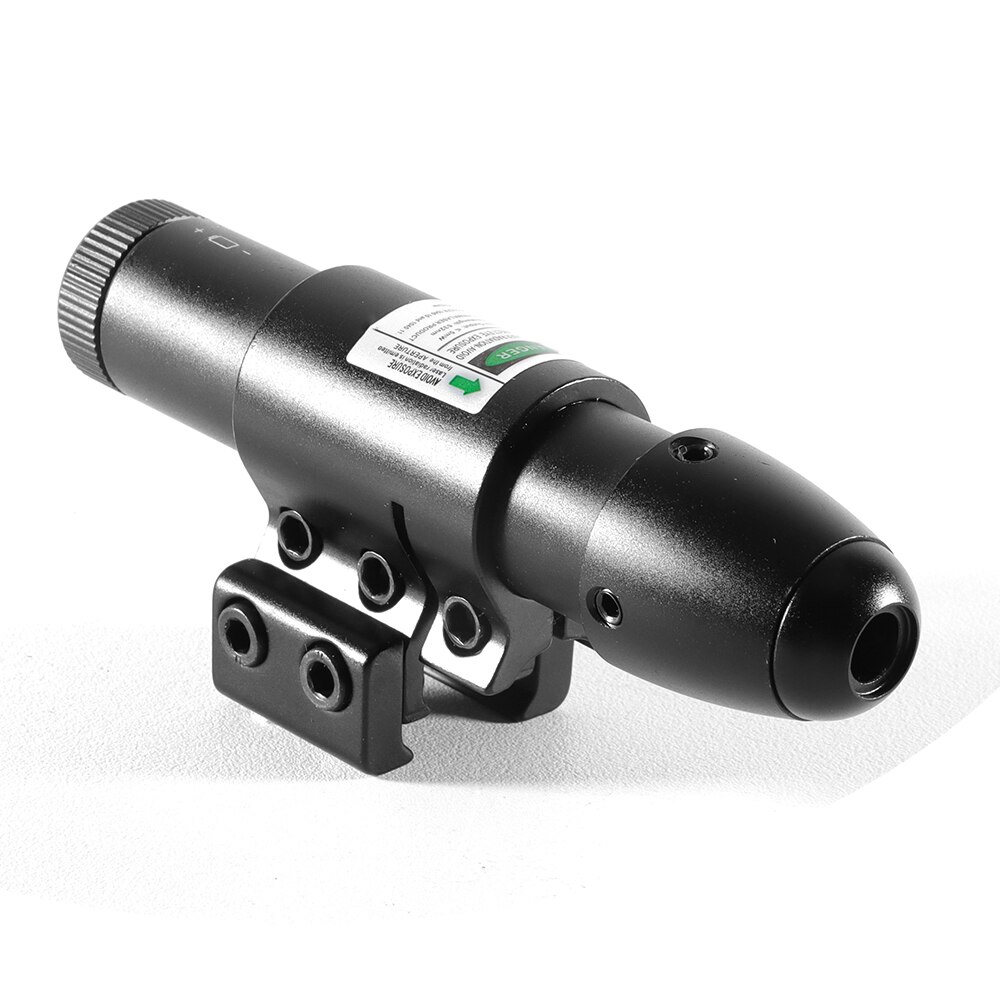 Tactical Aiming Bullet GREEN Laser Bore Sight Scope 11mm/20mm Rail Mount Dot Laser For Hunting Airgun Riflescopes - Image 2