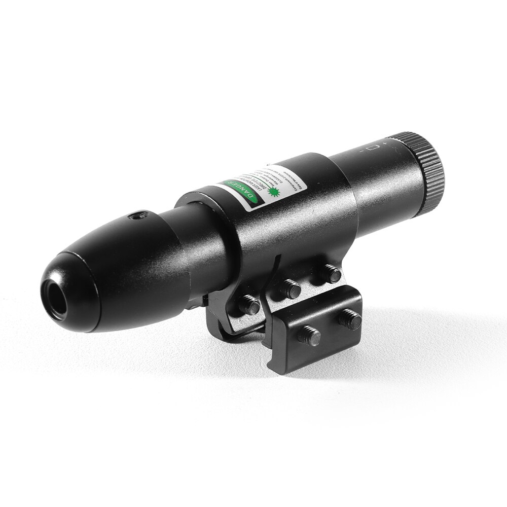 Tactical Aiming Bullet GREEN Laser Bore Sight Scope 11mm/20mm Rail Mount Dot Laser For Hunting Airgun Riflescopes