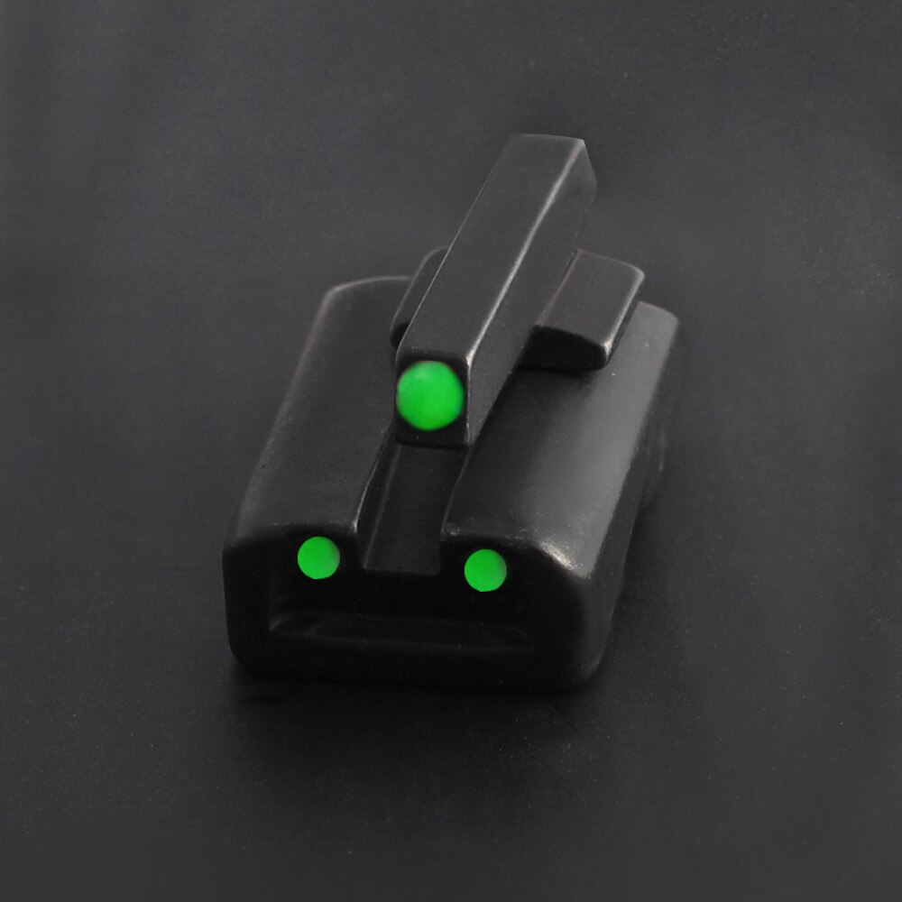 Tactical Aluminum alloy Fiber Optic Front and Rear Red/green Dot Sights Hunting Night Vision Riflescope for 1911 - Image 3