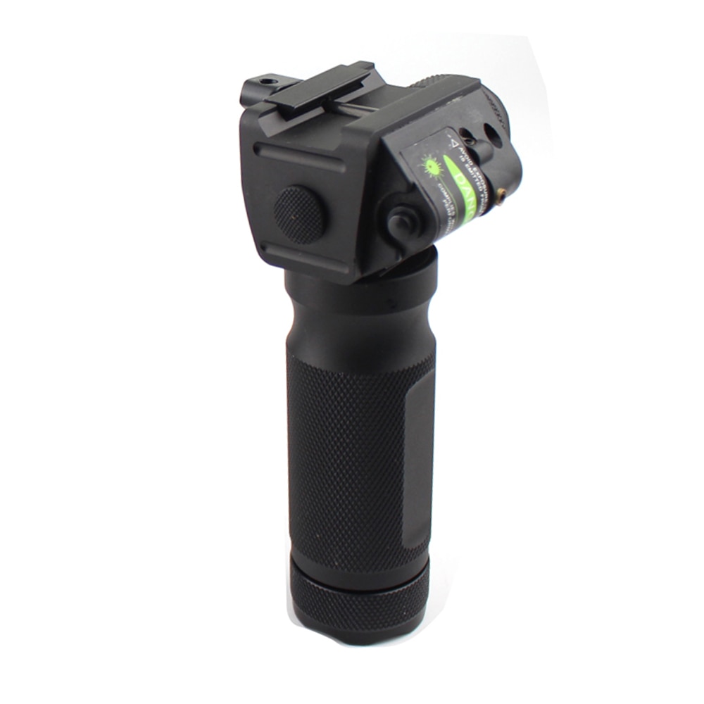 Tactical Fore Grip Light LED Flashlight With Red Green Laser Sight Modification Replacement For 20mm Picatinny or Weaver Rail. - Image 4