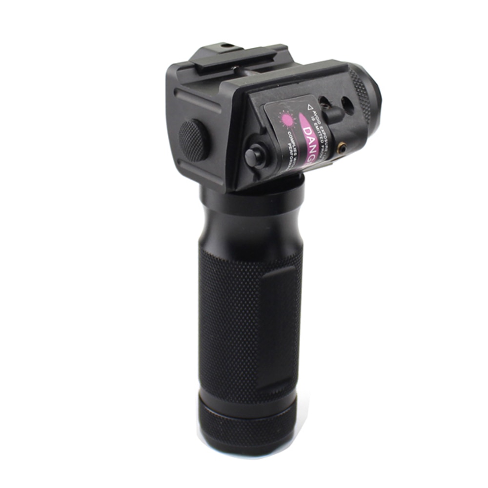 Tactical Fore Grip Light LED Flashlight With Red Green Laser Sight Modification Replacement For 20mm Picatinny or Weaver Rail. - Image 5