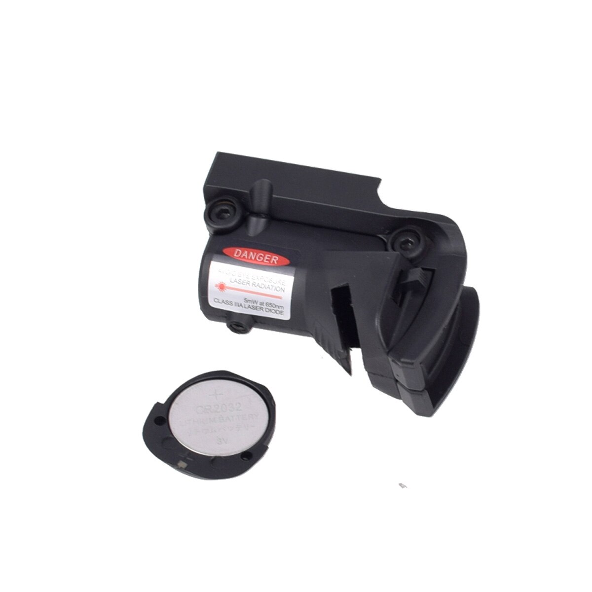 Tactical Glock Red Laser Sight Pistol Scope Mounted on Picatinny Rail Adjustable Hold Zero Version - Image 5