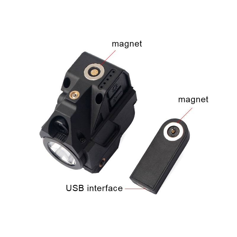 Tactical Green Laser Sight M6 LED Light Combo Mount Ultra Bright White Hunting Flashlight For Weaver Picatinny 20mm Rail - Image 2