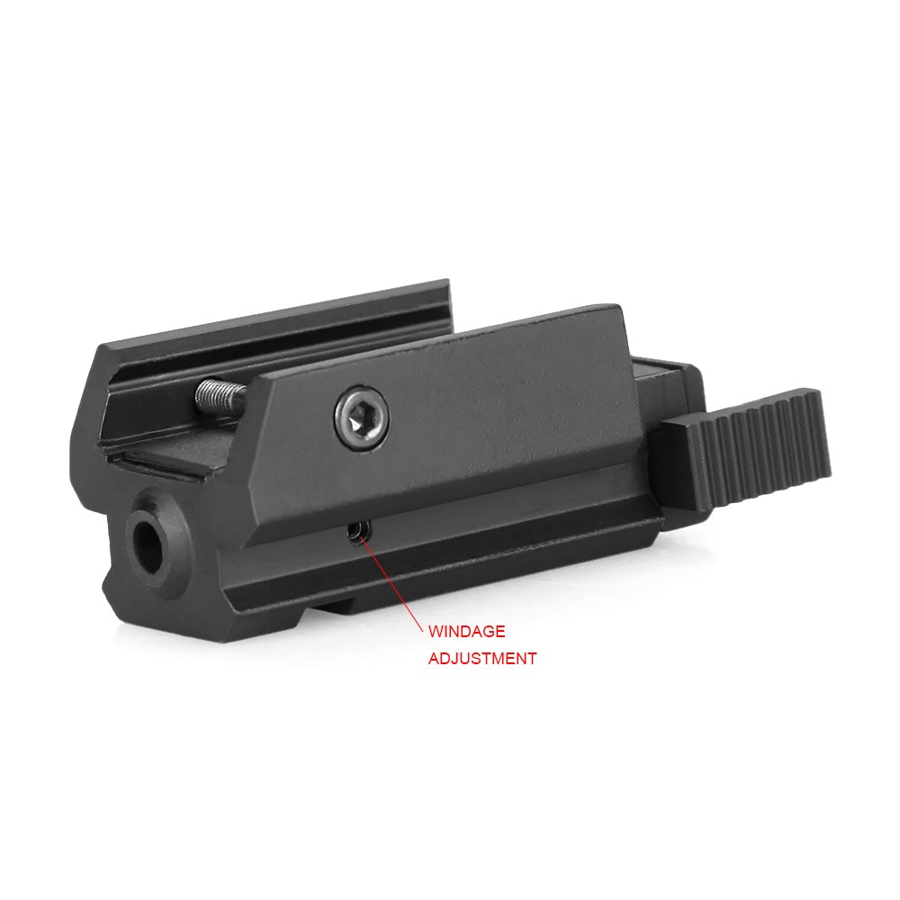 Tactical Gun Red Dot Laser Sight for glock 17 19 22 23 31 32 Pistol Airsoft Gun Sight laser Scope 20mm rail laser for hunting ac