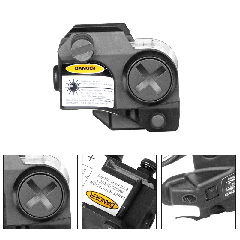 Tactical Handgun Green Red IR Infrared Laser Sight For Taurus G2C Pistol 1911 With 20mm Weaver/Picatinny Sig Sauer P320 - Image 3