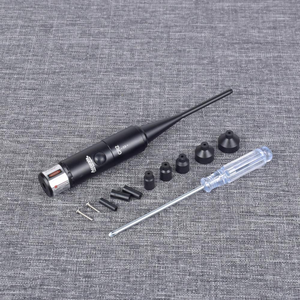 Tactical Hunting Green Red Laser Boresighter Kits For .177 to .50 Caliber Riflescope Green Red Dot Bore Sight With On Off Switch - Image 3