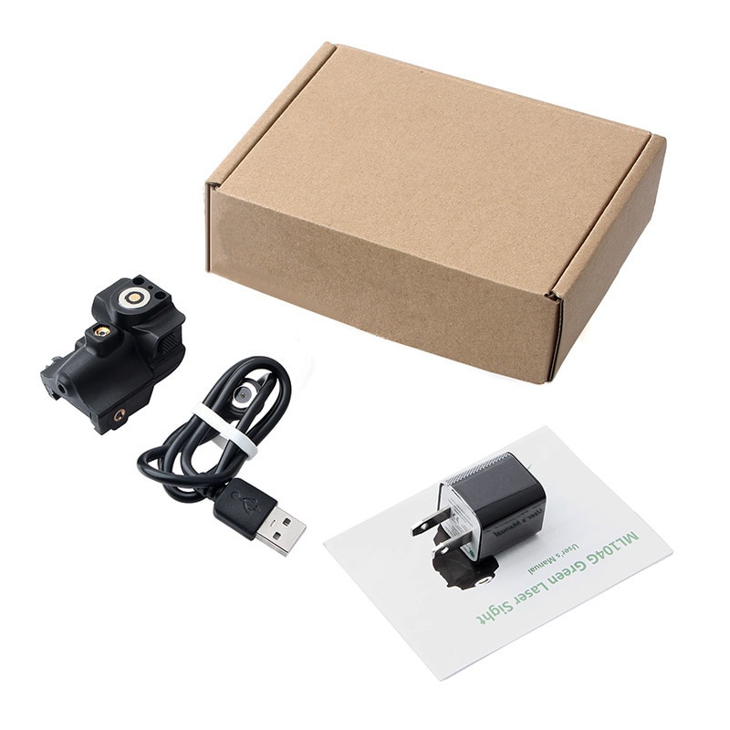 Tactical Military Rechargeable Pistol Mini Green Laser Sight for Glock 17 Hunting Rifle Glock Colt 1911 Laser Fit Picatinny Rail - Image 5