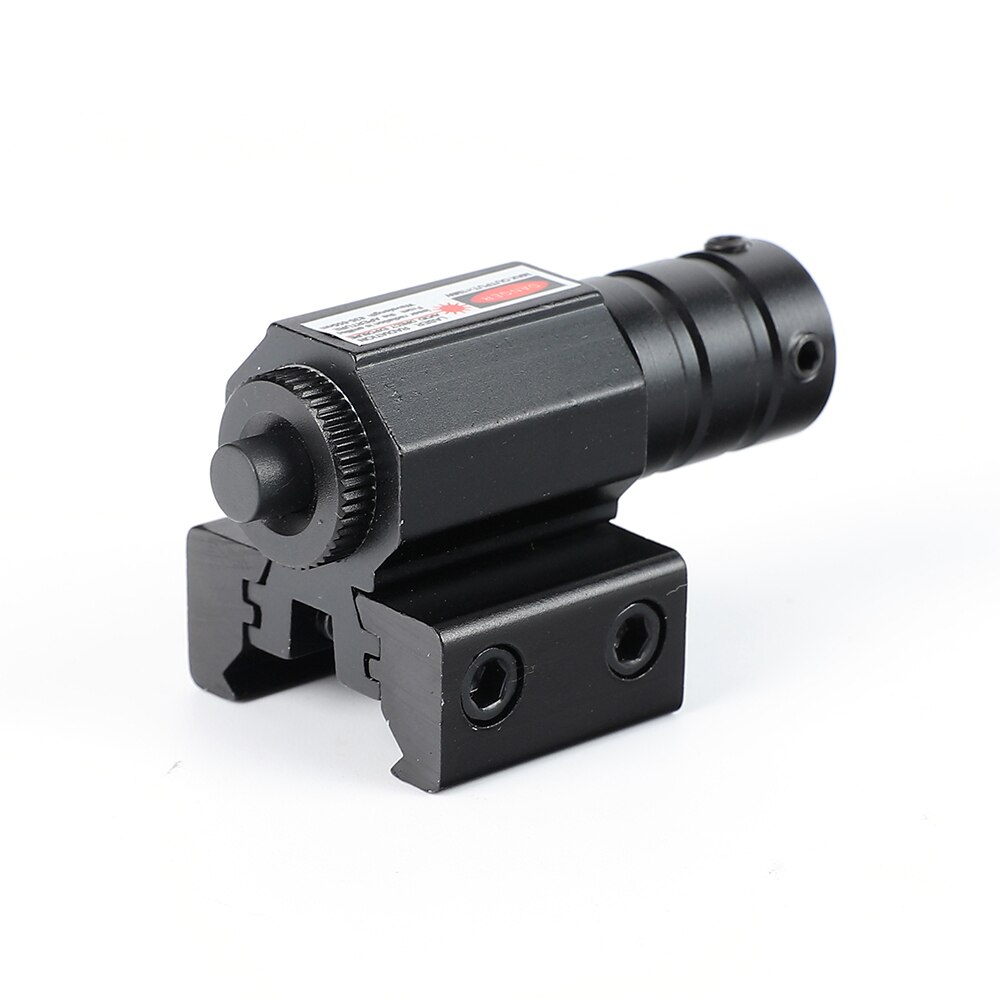 Tactical Mini Red Dot Laser Sight 11mm/20mm Picatinny Rail Mount with Remote Pressure Switch for Air Gun Handgun Rifle Accessory - Image 3