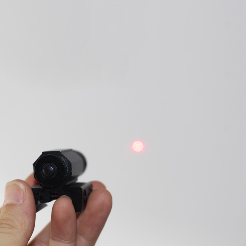 Tactical Mini Red Dot Laser Sight Gun Rifle Pistol Scope Weaver Picatinny Mount for Hunting Shooting Airsoft Riflescope - Image 3